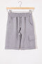 Gray Single Cargo Pocket Boys' Straight Shorts 18808