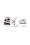 Mister Cook 7-Piece Cookware Set With Covers, BA3000, 16 X 9 Cm, 7 Pieces, Glass Cover, Stainless Steel - 8
