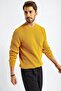 Men's Crew Neck Brioche Knit Knit Sweater 21W303 - 5