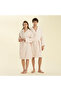 Solid Bamboo Unisex Bathrobe Powder
