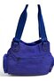 Bags Wrinkled Fabric Lock Detailed Women's Shoulder Bag - 6