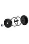 1 Set Aluminum Car Rear Wiper Delete Kit Plug Cap Universal Car Accessories - 5