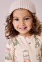 100% Organic Cotton Colorful New Year Patterned Long Sleeve 2-Piece Top and Bottom Set Alyb74982 - 4