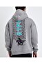 Vek Göktürk Alphabet Special Design Oversize Sweatshirt Hoodie Turkish Printed V2