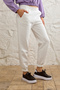 Women's Three-Thread Knitted Thick Jogger Sweatpants with Elastic Waist and Cuffs – Warm and Soft - 2
