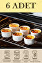 Set of 6 Souffle and Cake Oven Containers - 3