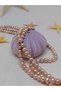 Pearl string pink royal quality 5.5mm (53320) - 2
