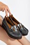 Ballerina Daily Wedge Heel Leather Shoes - 2