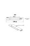 Wall-Mounted Floating TV Stand - 135cm - White - 3
