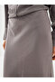 Lw - Standard Fit Satin Women's Skirt - 3