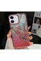 Butterfly Patterned Case That Can Be Used Either Transparent or Silvery Compatible with iPhone 12 - 12 Pro - 2