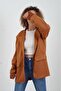Tile Faux Suede Oversize Blazer Jacket - 5