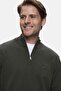 Fred Green Half Zipper 100% Cotton Embroidered Standard Fit Men's Knitwear - 2
