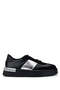 Women's Genuine Leather Black Sneakers & Sports Shoes