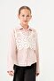 Girl's Knitting Shirt with Suates - 4