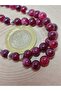 Lal (Granate) (Garnet) Stone Rosary 33 Pieces 6mm (42235) - 3