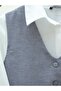 Buttoned Vest Suit - 4