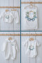 Organic 11-Piece Hospital Release - Blue Royal Series - Letter t - 2