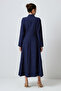 Pocket Detail Crepe Dress - 4