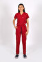 Lycra Nurse Uniform Single Bottom Red - 4