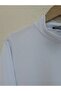 Half Throat Long Sleeve Blouse - 5
