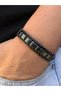 Men's Natural Stone Bracelet - Hematite Natural Stone Leather Bracelet • in a Lighted Box • for a Lover • for a Spouse • for a Father - 8