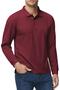 Ghassy Co. Men's Jersey Golf Polo Shirt Pike Performance Tactical Military Long Sleeve T-Shirt - 2