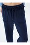 Sweatpants with Wide Legs, Pockets, and Tie Waist, Cotton - 5