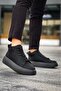 Le10 Lace-Up Men's High Black Sole Black Sports Boots - 2