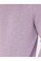 Dark Lilac Slim Fit Quarter Collar Basic Knitwear Sweater 50276158-Vr215 - 7