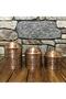 طقم توابل نحاسي مطرز