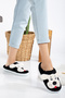 Plush Non-Slip Sole Home Slippers with Dog - 3
