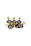 5-Piece Copper Olive Branch Snack and Treat Bowl Set - 3