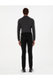 Black Slim Fit Jogger Canvas Trousers 50295934-Vr046 - 4