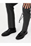 Black 100% Leather Casual Shoes 50298494-Vr046 - 7