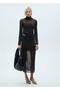 Semi-Transparent Knitwear Skirt - 2