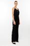 Modailgi Side Striped Pants with Guipure Strips - 7113,7114 Black - 3
