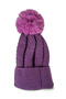 Girl's Pompom Folded Toy Fruit Embroidered Beret - 3