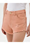 Camel Relaxed Fit Jean Bermuda Shorts 50262766-Vr233 - 5