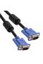 Vcom cg341ad-5.0 blue connector black 5mt vga m-vga m cable