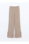 Women's Knitwear Trousers with Elastic Waist - 5