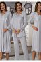 Pregnant Maternity Dressing Gowns and Pajamas Set 4 Pieces