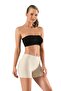Women's 2-Piece Laser Cut Silicone Seamless Non-Marking High Waist Shorts Boxer - 2