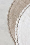 Beige Lowie 100% Cotton Bath Mat - 100X100 - 3