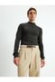 Knitwear Sweater Half Turtleneck Basic Long Sleeve