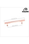 Apex Rose 128 mm Handle Luxury Country Kitchen Furniture Cabinet Drawer Handle - 2