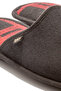 Plaid Men's House Slippers Black Red 41/46 - 4
