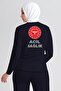 Navy Blue 112 Emergency Health Crew Neck Long Sleeve T-Shirt Unisex - 4