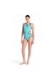 One Big Logo Women's Blue Swimsuit - 001198840 - 3