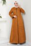 غير المتماثلة مضلع مفصلة من جلد الغزال Ferace Tan HM2545 - 4